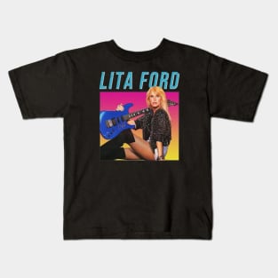 Lita ford///Retro for fans Kids T-Shirt